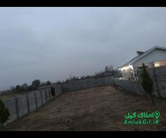 زمین مسکونی 630 متری با پروانه ساخت موقعیت بر جاده آسفالت روستای چهارده آستانه اشرفيه - 2